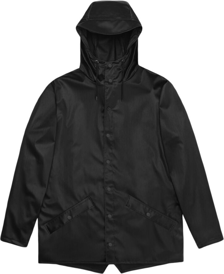 Rains Jacket W3 Black grain