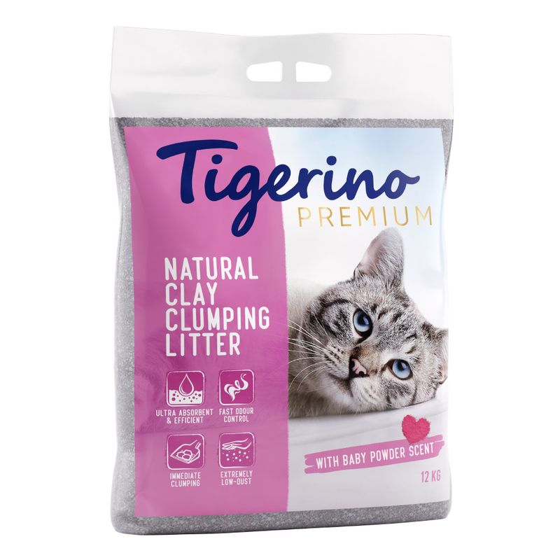 Litière Tigerino Canada Style, senteur talc bébé sur bitiba.fr