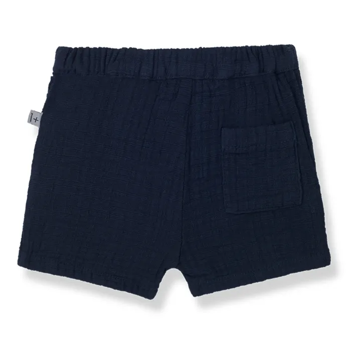 1+ in the family Bermuda en Mousseline Angel | Bleu marine