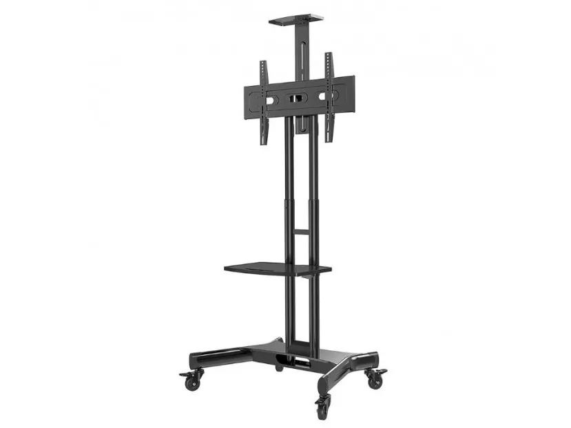 Neomounts NM-M1700 - Vogn med hjul - for LCD display - sort - skærmstørrelse: 32