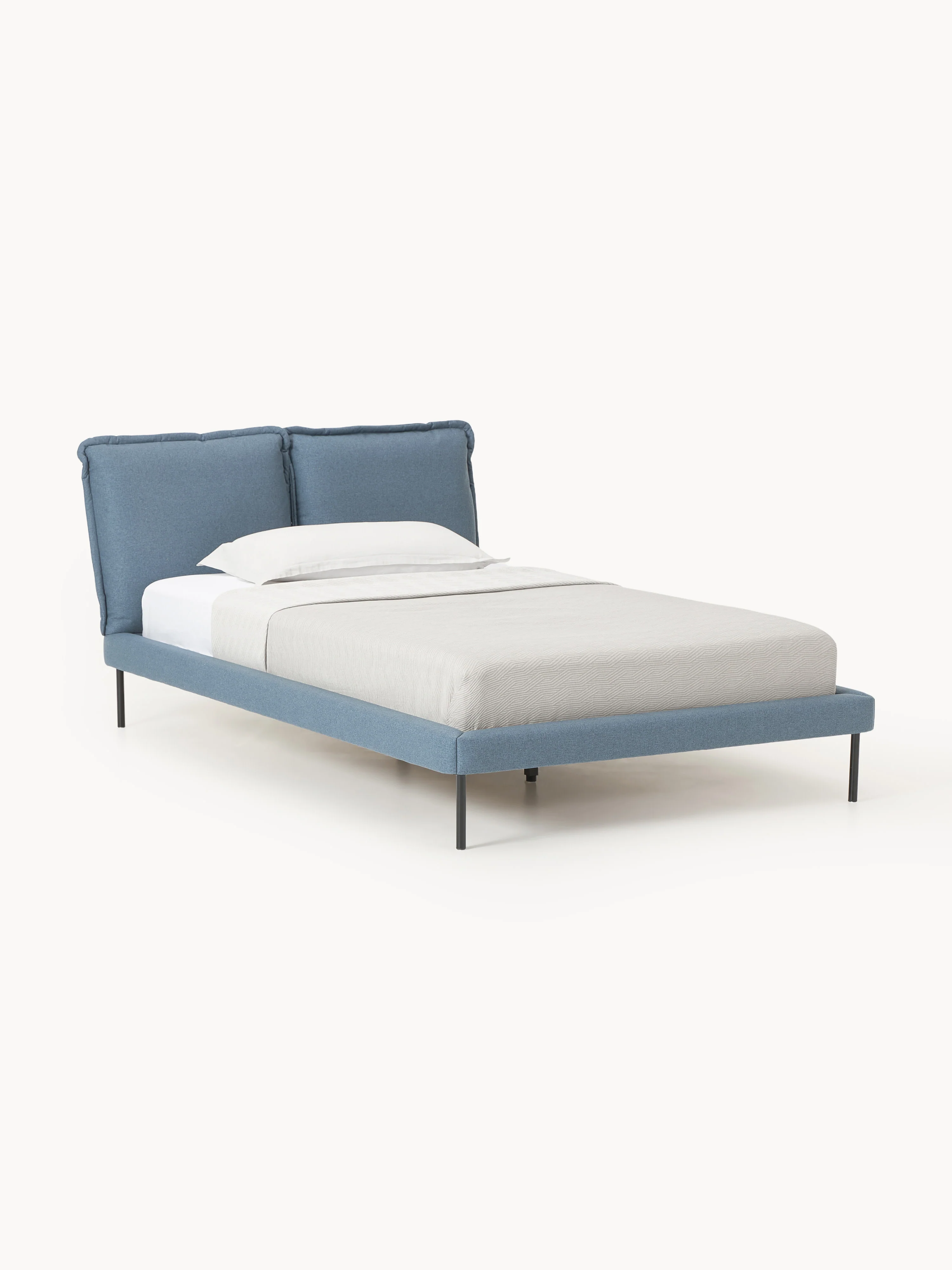 Gestoffeerd bed Amelia