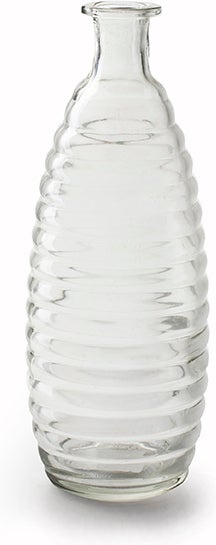 Jodeco vaas Lina transparant D 6,5 H 15 cm