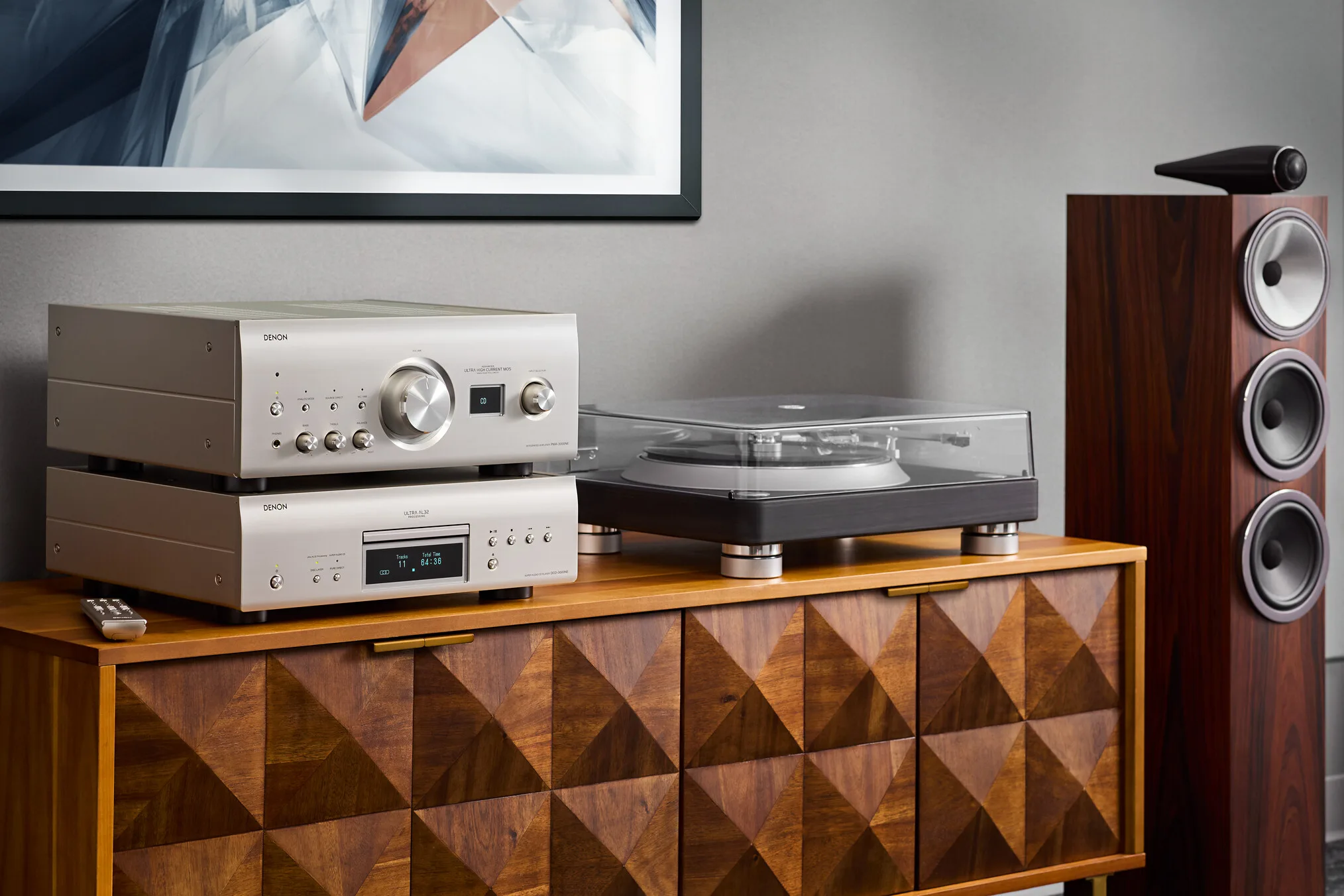 Denon DCD-3000NE Silver Lecteurs CD