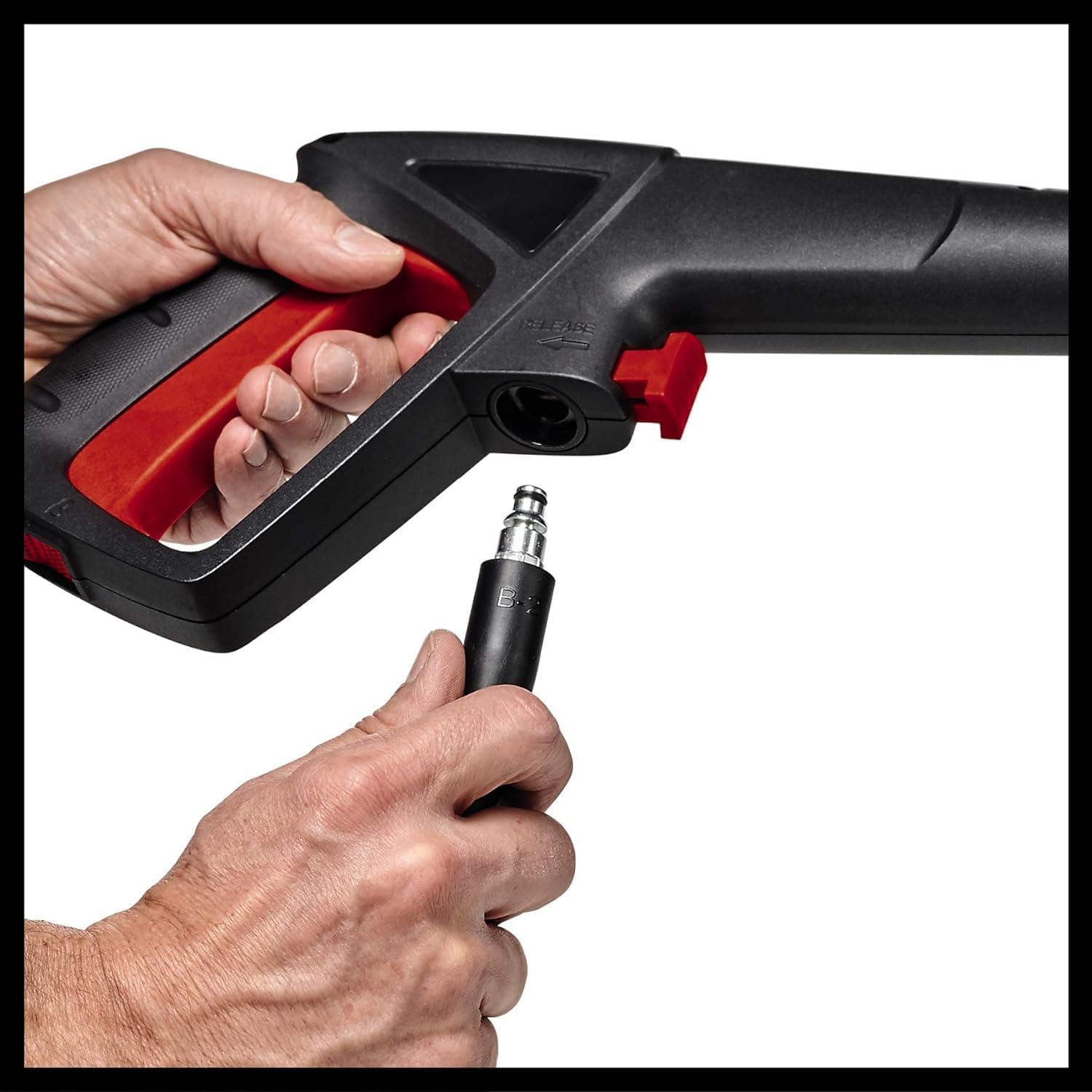 Einhell Hochdruckreiniger TC-HP 130 (1.500 Watt, max. 130 bar, modulares Quick-Couple-System, inkl. Hochdruckschlauch, Pistole, Lanze, div. Düsen, Bürste, Sprühmittelbehälter)