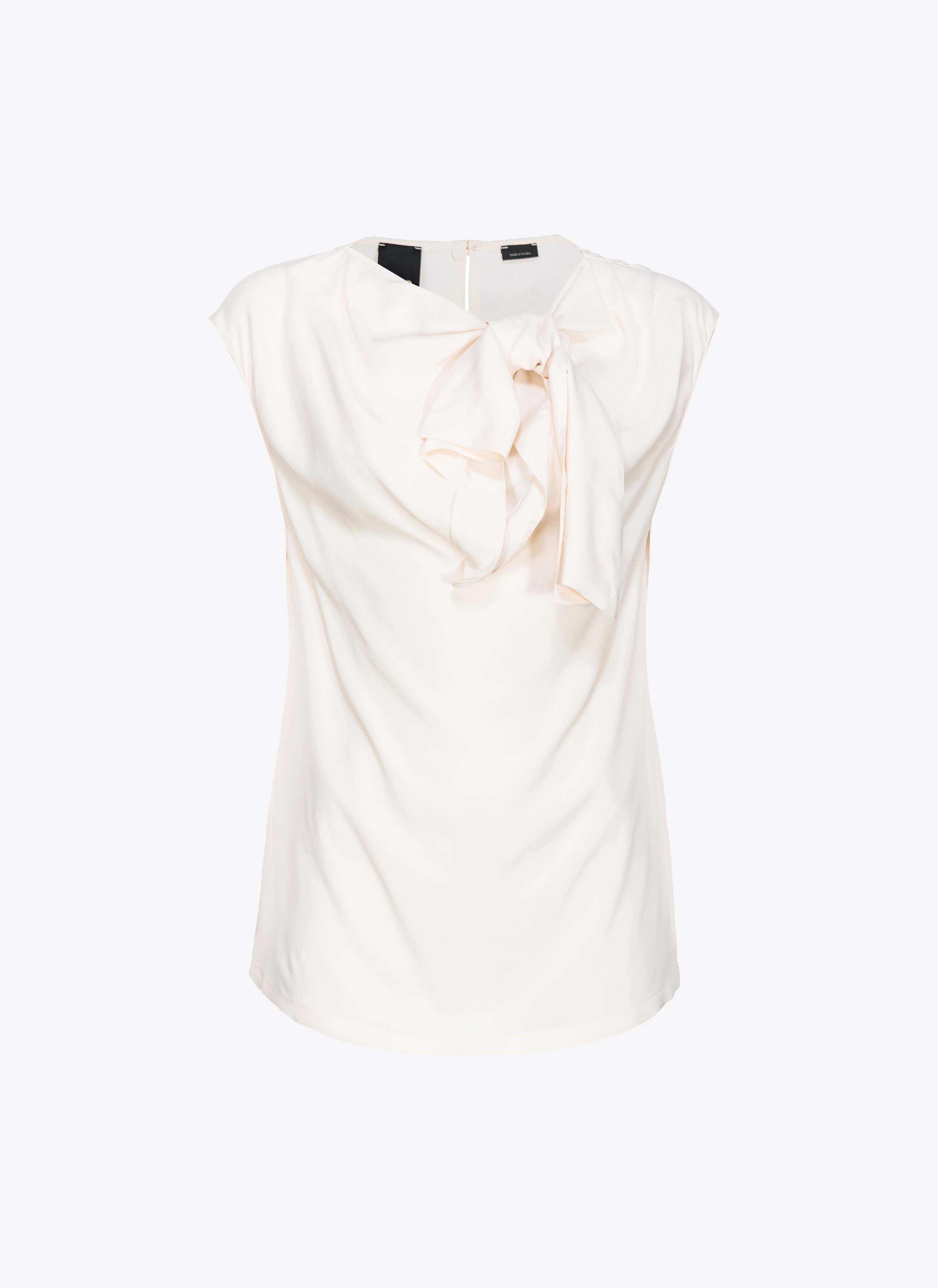 Top avec nœud | Rose