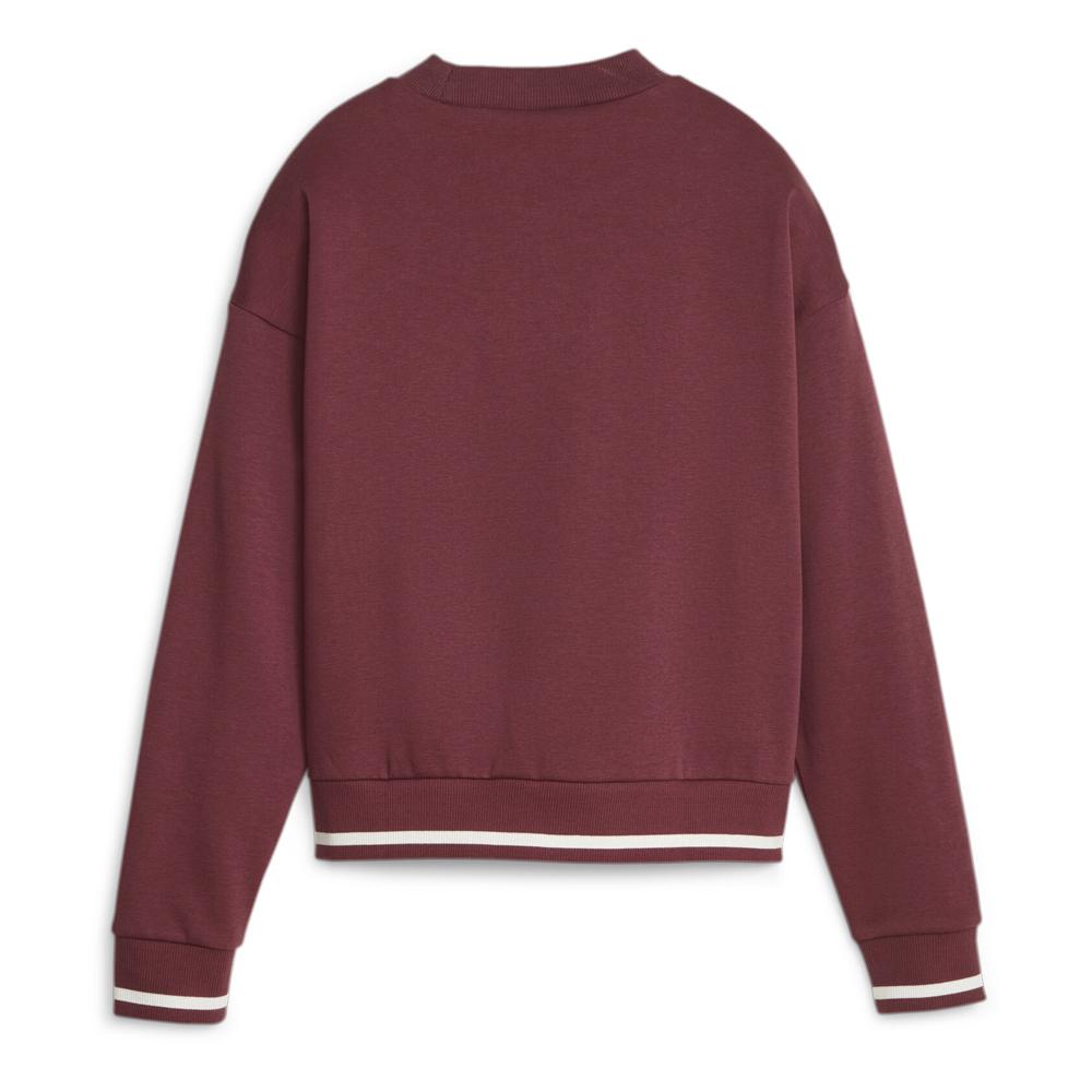 Puma Sweat Bordeaux Femme Puma W Squad Crew