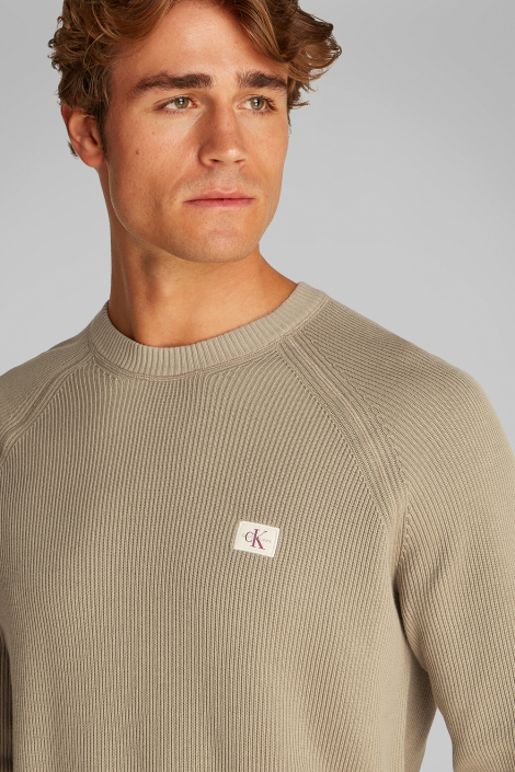 Calvin Klein groene heren trui