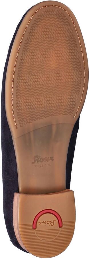 SIOUX Loafers Rosikena-700 Maat: 37 5 Materiaal: Suède Kleur: Blauw