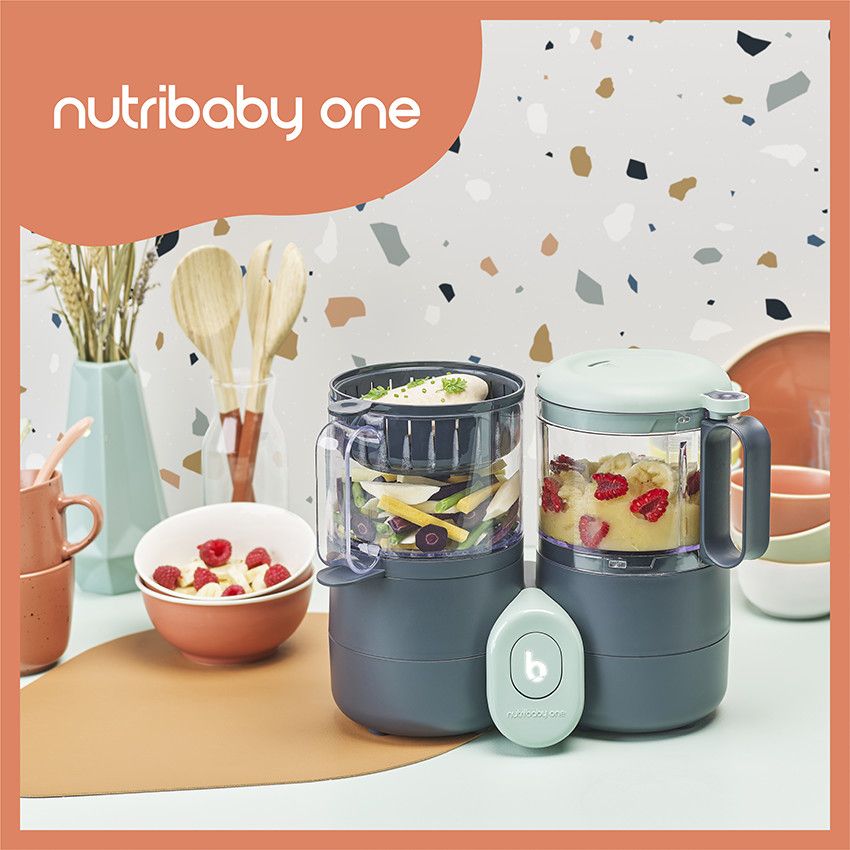 Robot multifonctions 4-en-1 Nutribaby One - Ecru