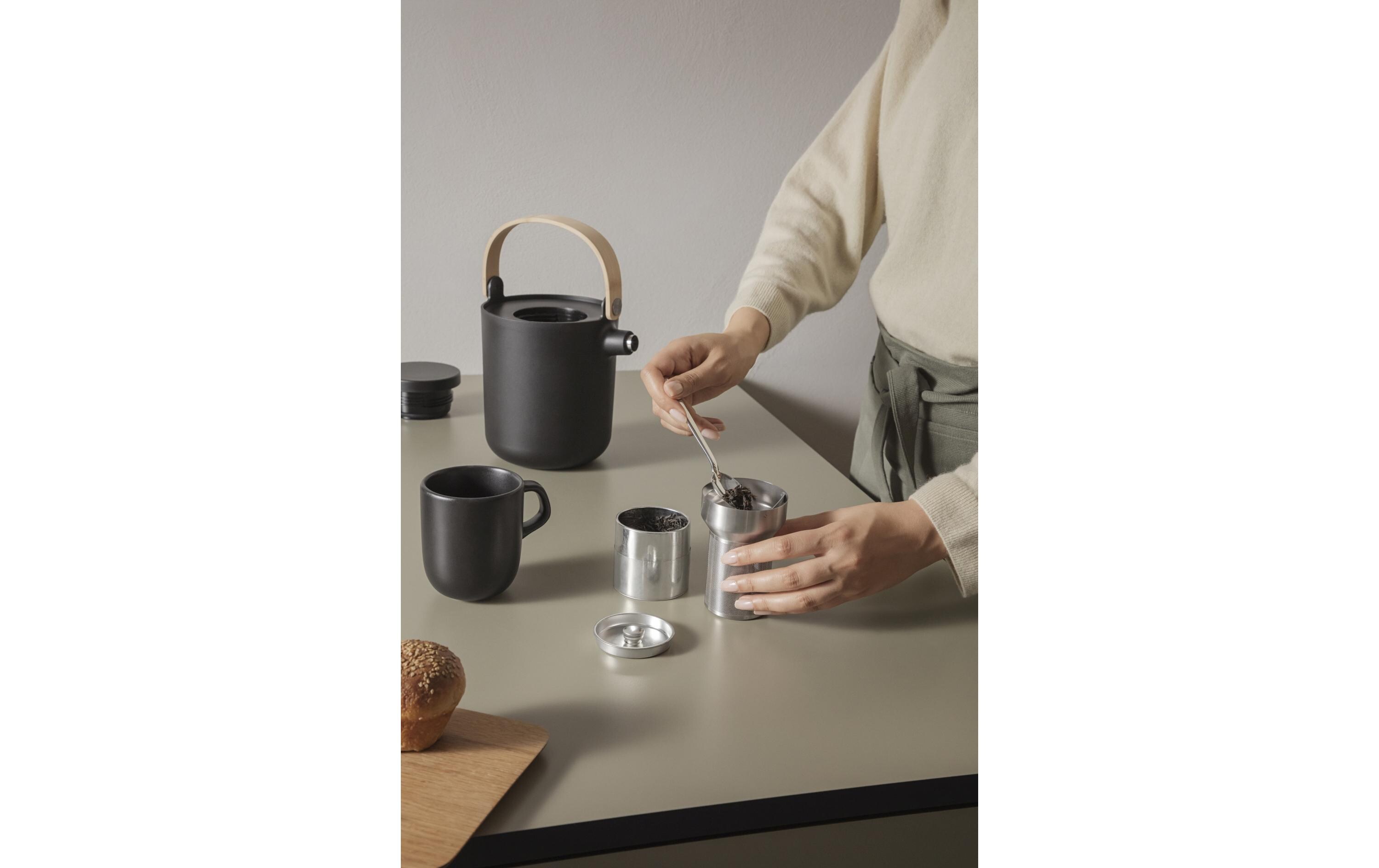 Teebereiter Nordic Kitchen 1 l, SchwarzTeekrug