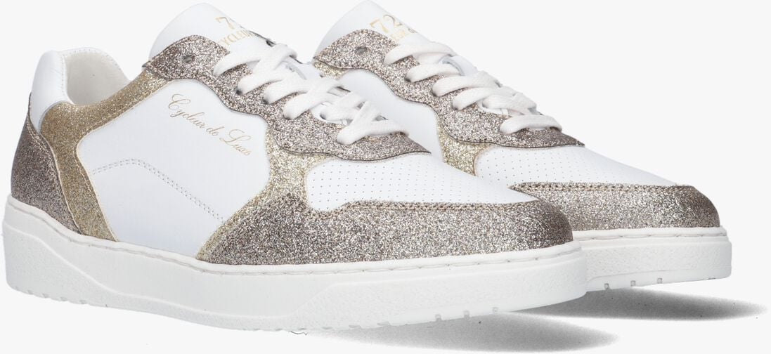 CYCLEUR DE LUXE witte cycleur de luxe lage sneakers corncob