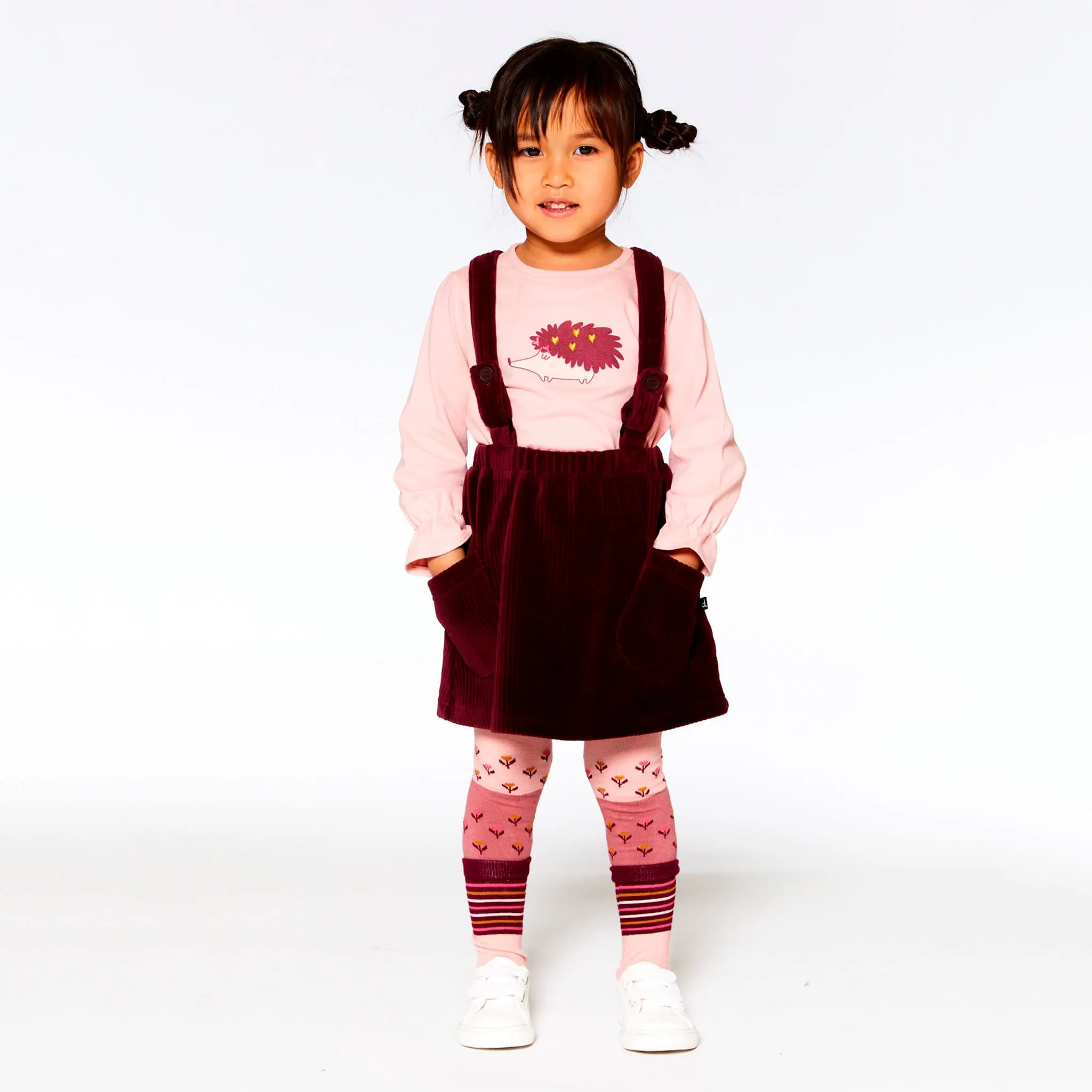 Deux par Deux Jupe Velvet Hérisson 7-8ans