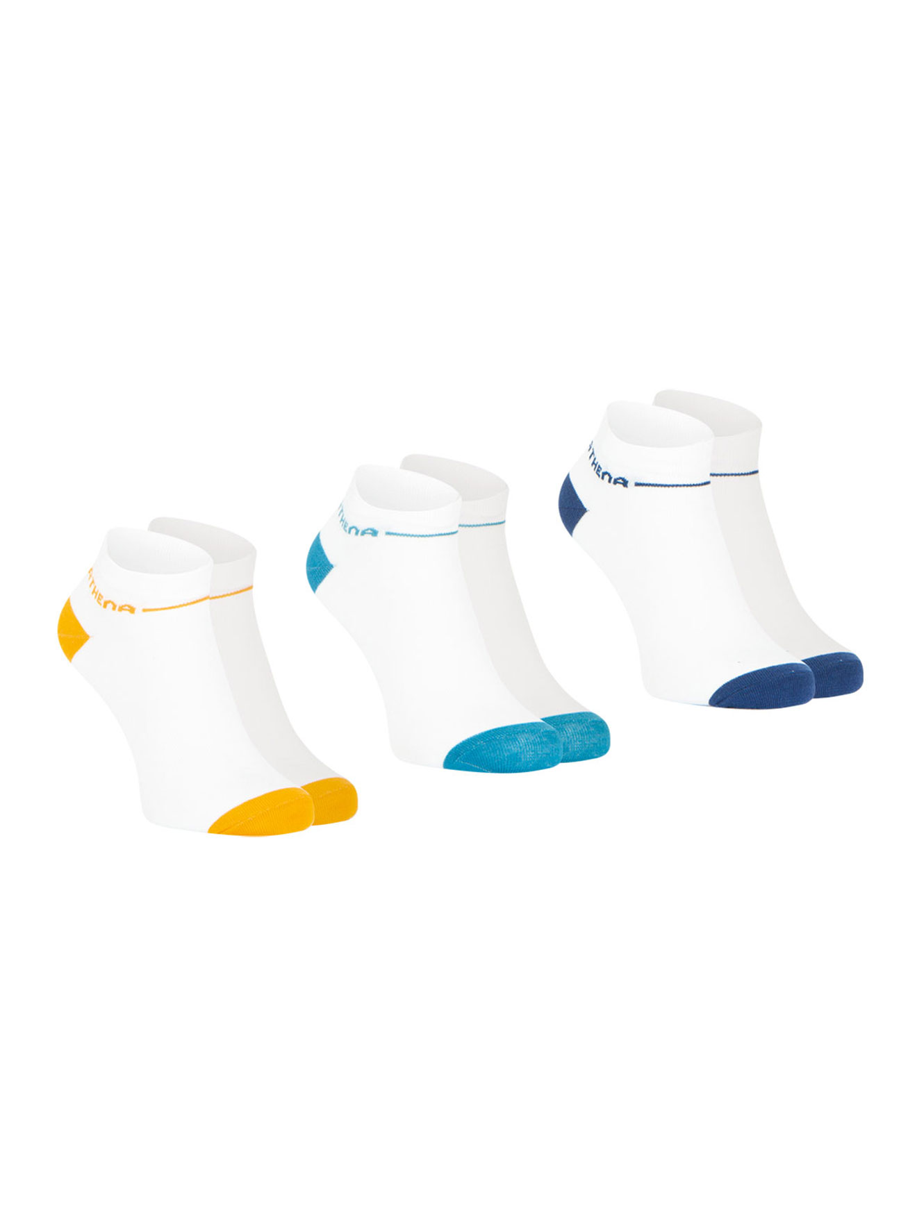Lot de 3 paires de socquettes Easy Color