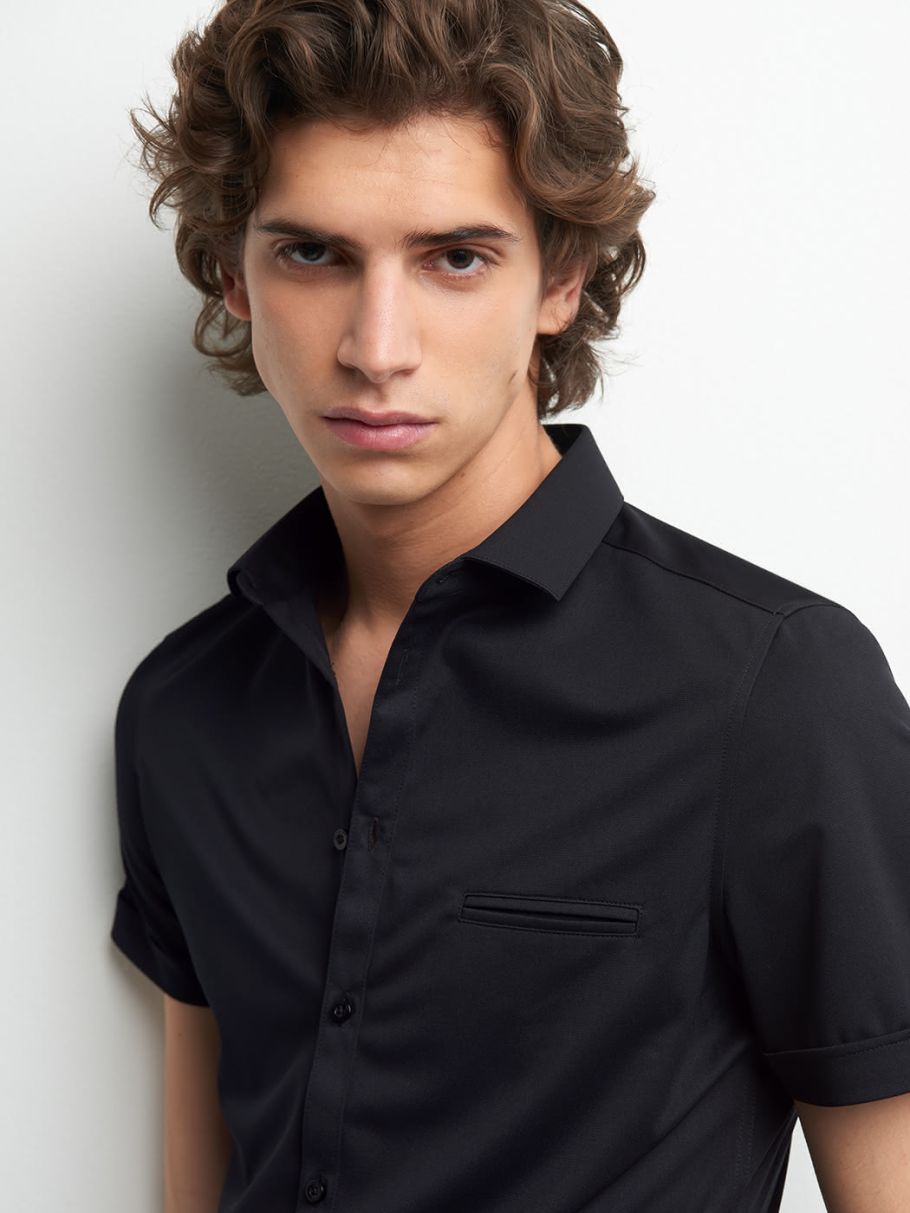 Chemise extra-slim stretch