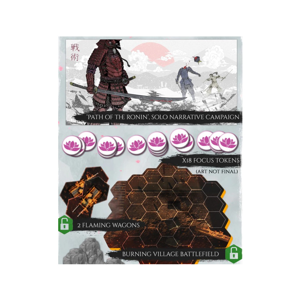 Senjutsu : Battle for Japan - Inkdrop All In Deluxe Kickstarter Edition
