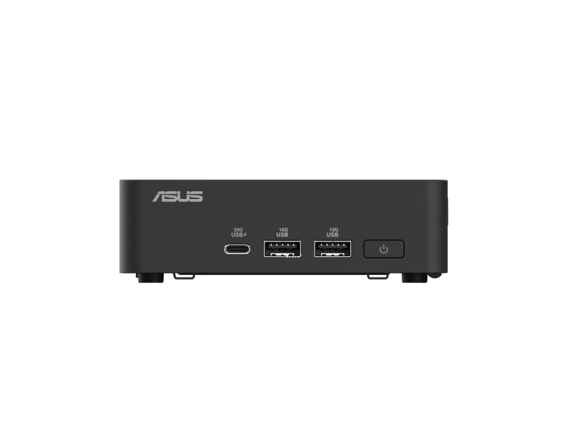 ASUS NUC 15 Pro Slim Kit RNUC15CRKU700002 - Barebone - mini PC 1 x Core Ultra 7 255H / op til 5.1 GHz - RAM 0 GB - Arc Graphics 140T - IEEE 802.11ax (Wi-Fi 6), IEEE 802.11be (Wi-Fi 7), Bluetooth 5.4 - sort
