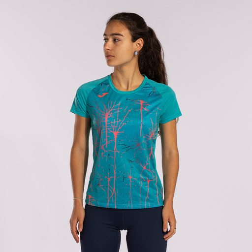 Camiseta de manga curta Joma Elite Ix turquesa