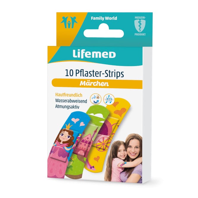 Lifemed® - Kinderpflaster - Märchen - 10 Stück