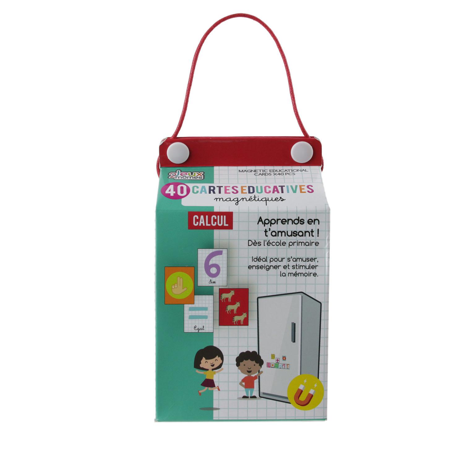 CARTE EDUCATIVE AIMANTE X40