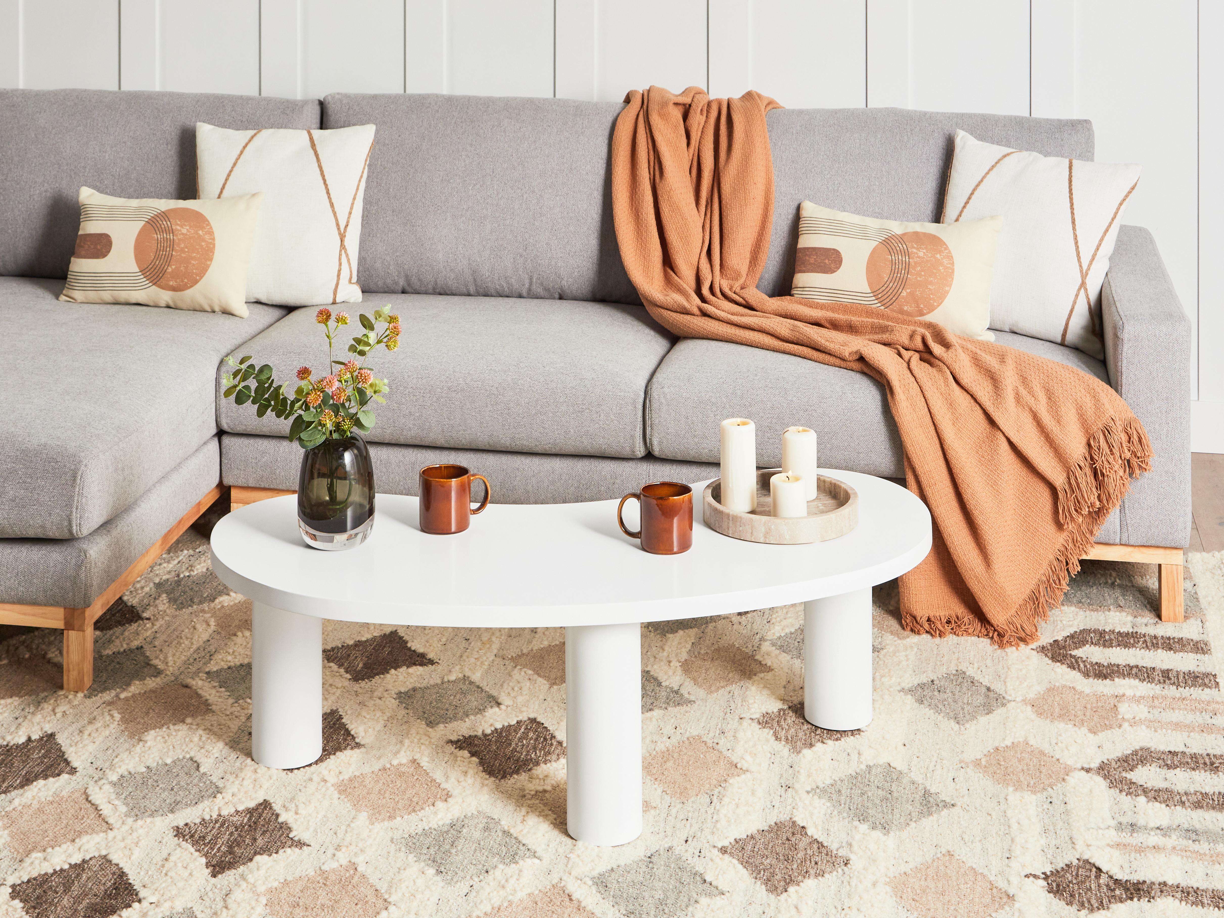 Salontafel AUBURN Wit