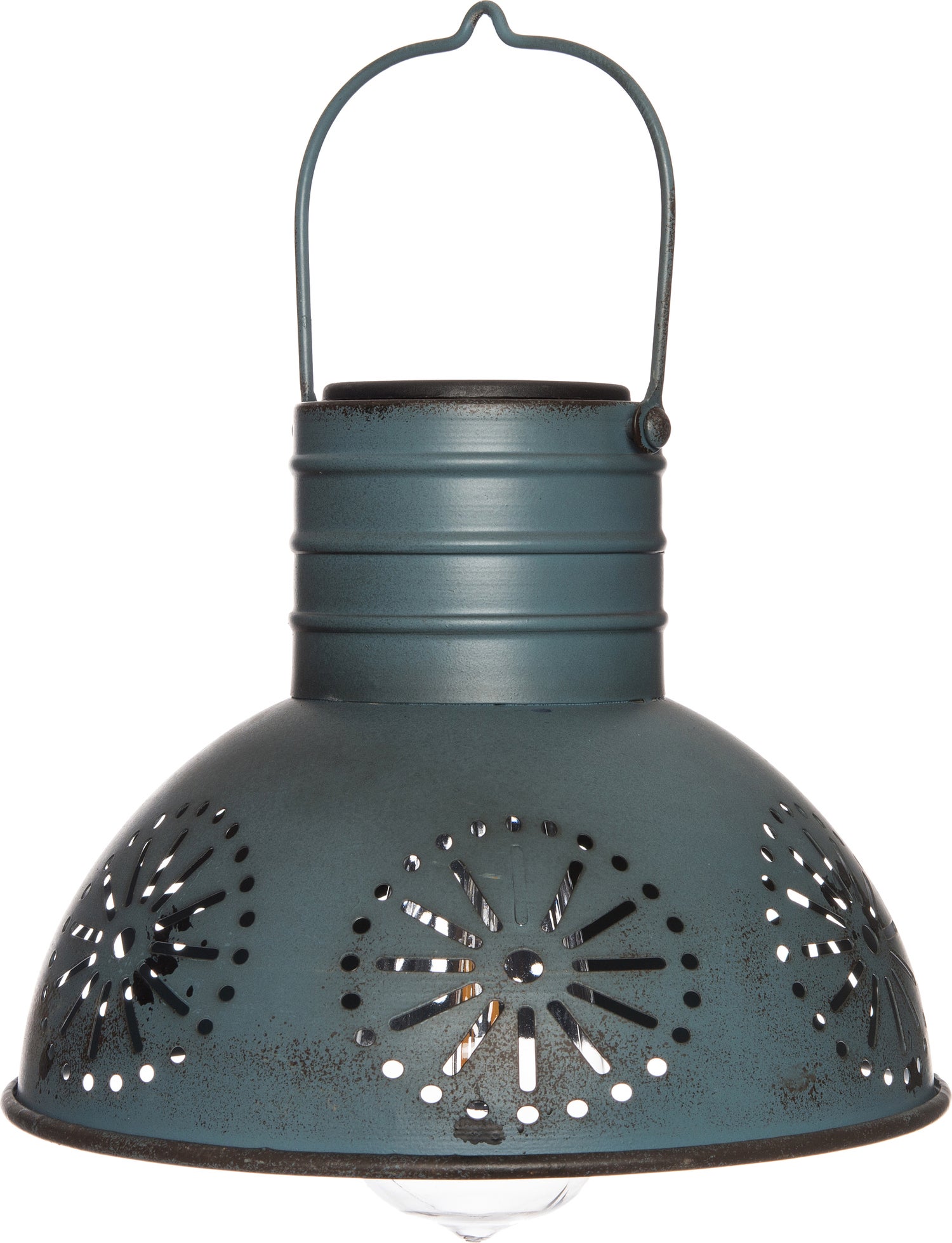 Intratuin solar hanglamp blauw 23 x 23 x 17,5 cm
