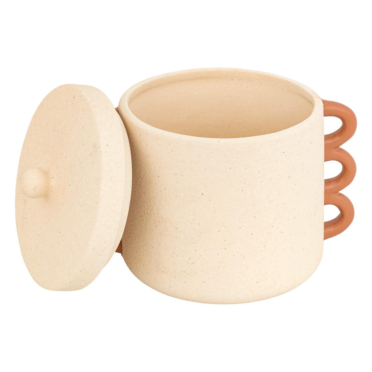 BOITE WAVY BLISS CERAMIQUE H.14CM