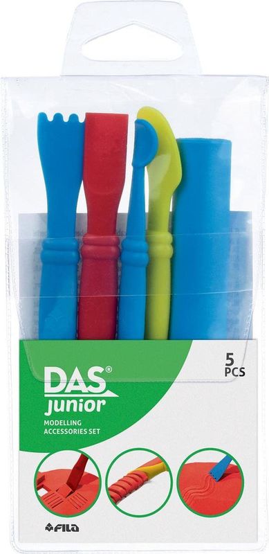 Spatels - Geassorteerde Kleuren - Plastic - Set van 5
