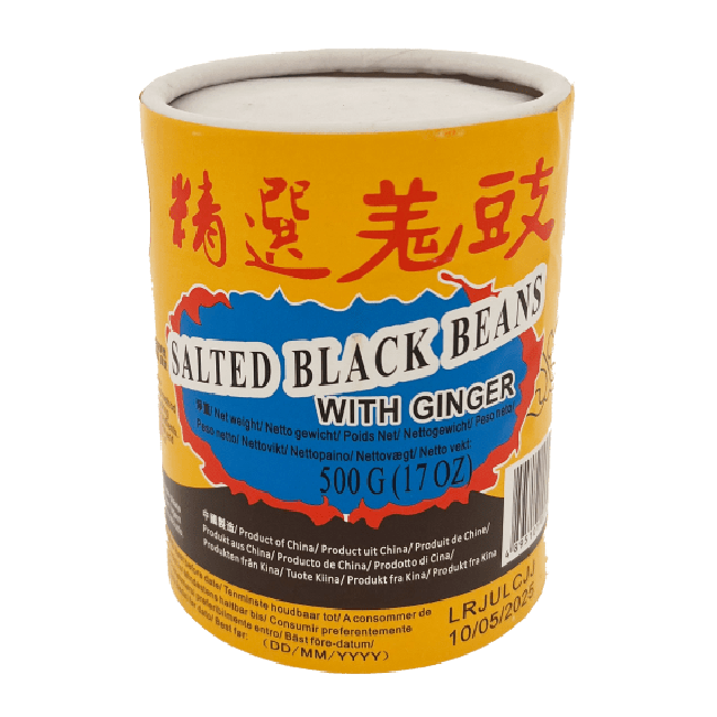 Golden Lily Gezouten Zwarte Bonen met Gember 500g