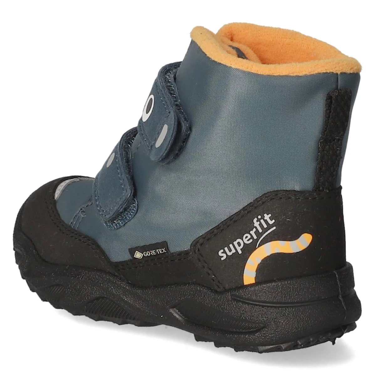 SuperfitWinterstiefeletten GLACIER - SCHWARZ/ORANGE