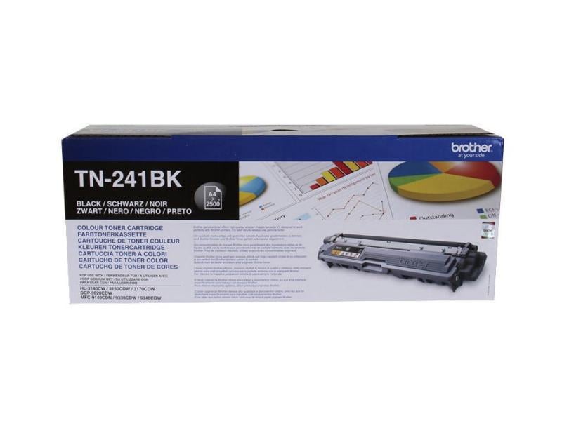 Brother Toner TN-241BK Black Toner, black