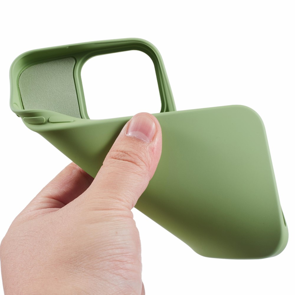 iPhone 16 Pro Max Gummi Case Schutzhülle - Grün (Matt)