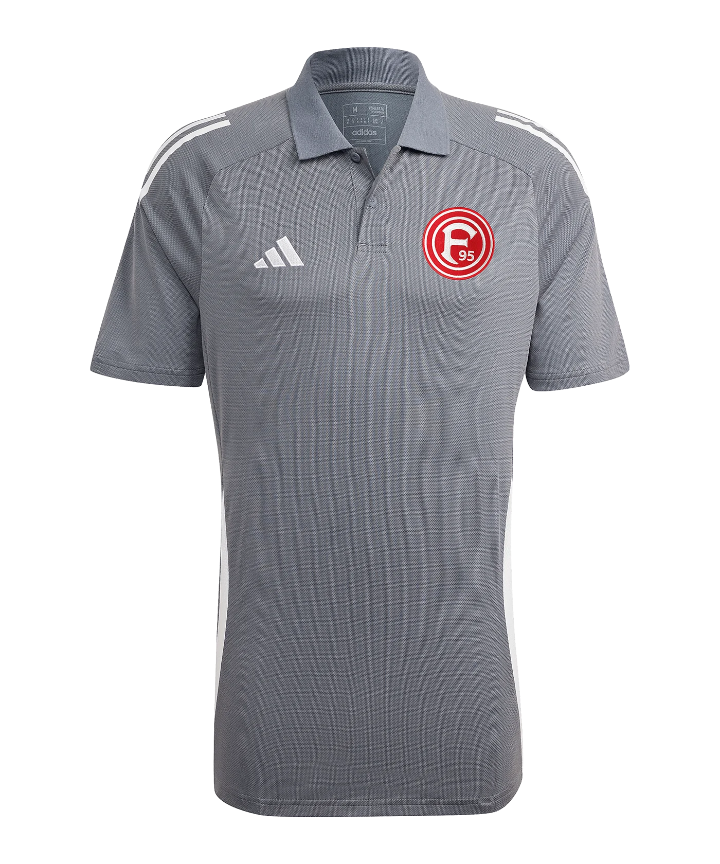 adidas Fortuna Düsseldorf Poloshirt Grau