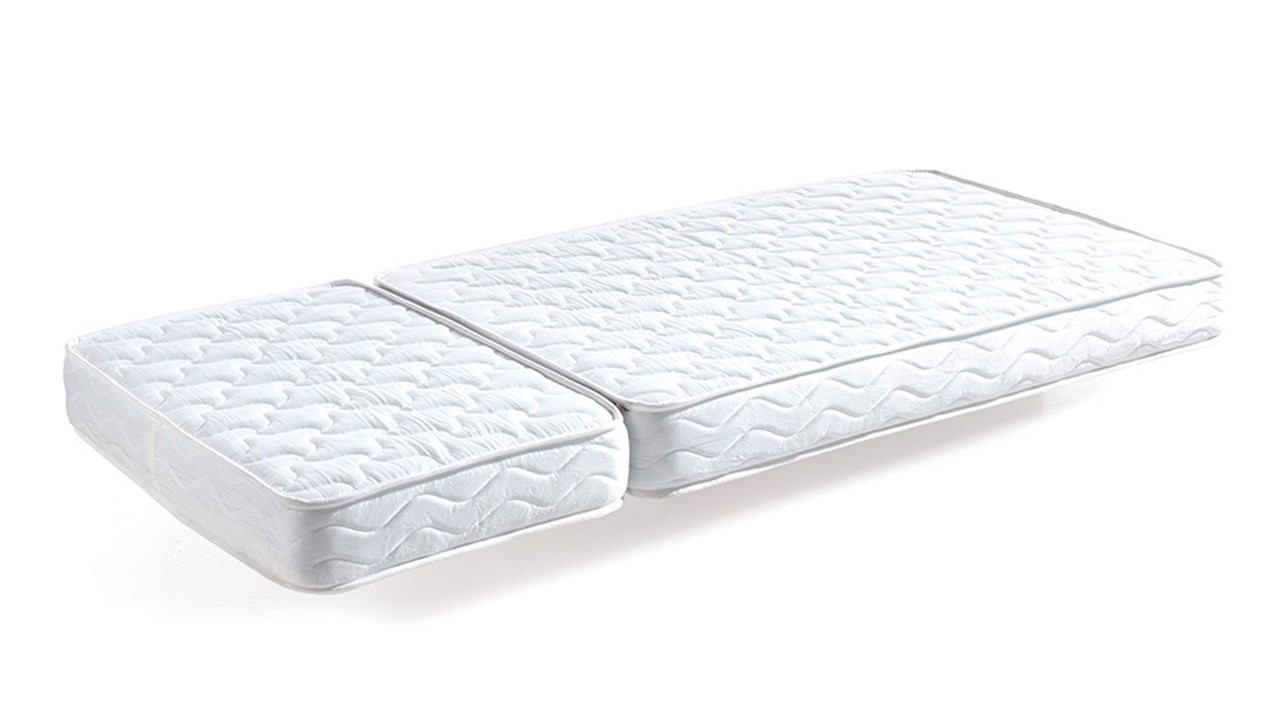 Meegroeibed Jumper met lade en matras 140+60cm wit