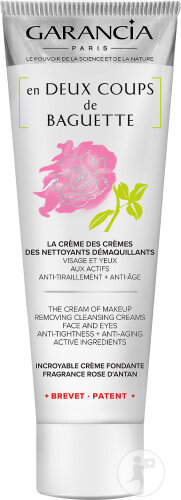 Garancia En Deux Coups De Baguette Démaquillant Crème Anti-Âge Visage Et Yeux Rose D'Antan 120g