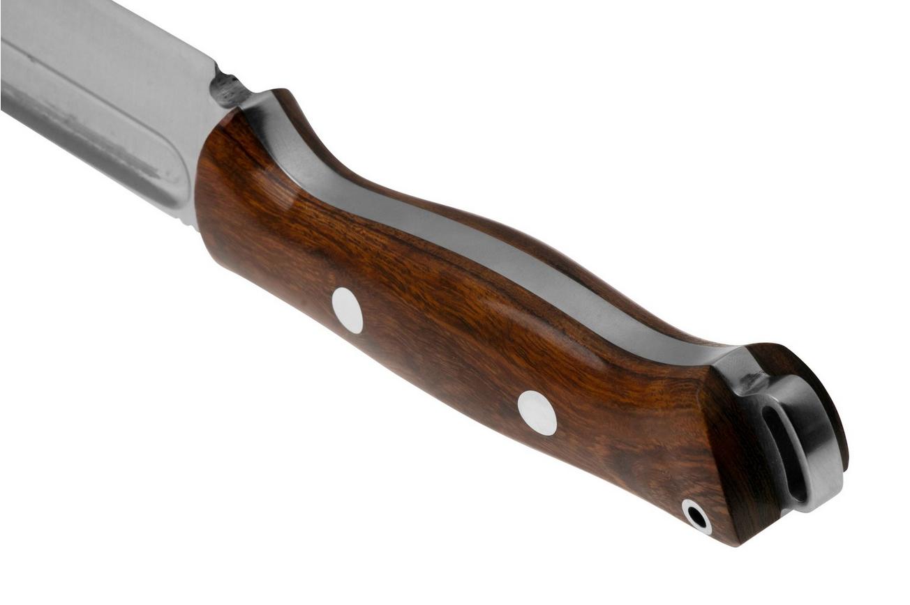 Bark River Bravo Squad Leader 2 07-224-DI, CPM 3V, Desert Ironwood vaststaand mes