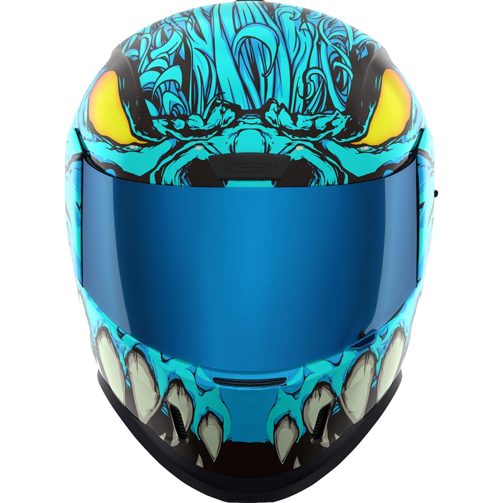 Icon - Casque Airform MIPS® Manik'RR™ Turquoise / Jaune