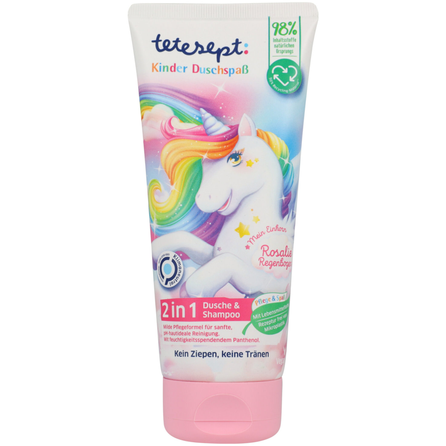 Tetesept Kinder Duschspass 2in1 Dusche & Shampoo Mein EInhorn