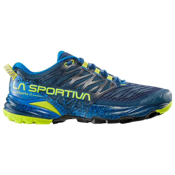 Chaussure trail LA SPORTIVA AKASHA II STORM BLUE/LIME PUNCH