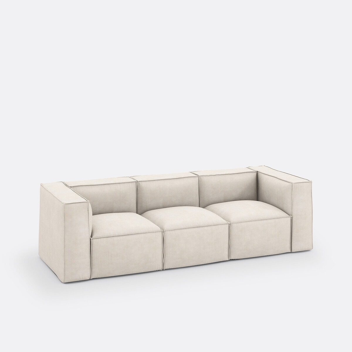 LA REDOUTE INTERIORS<br>Banco modular, bombazina Seven