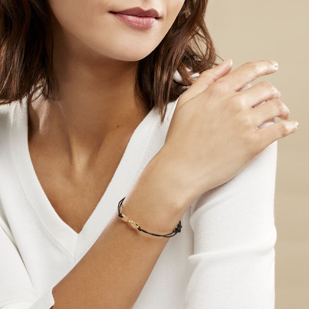 Bracelet Infini Or Jaune