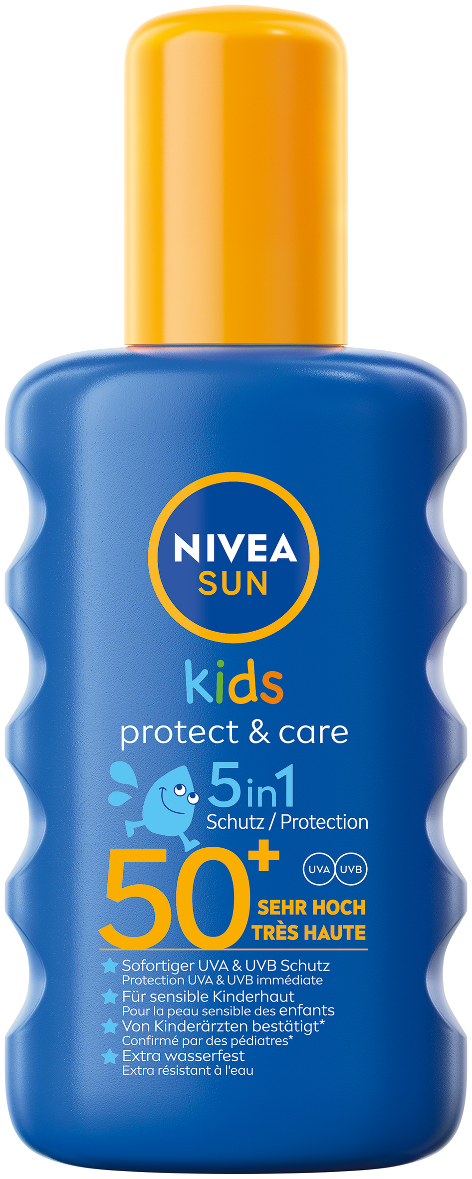 Nivea SUN Kids Sonnenspray pflegend wasserfest farbig LSF50  200 ml