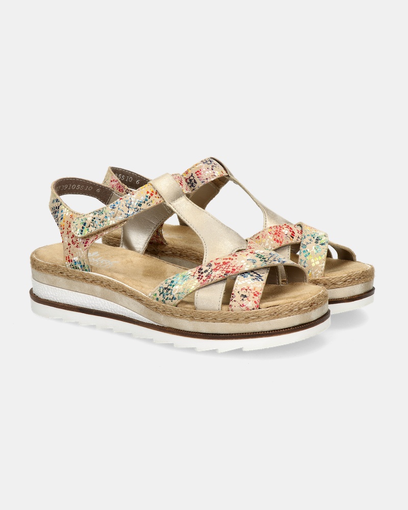 Rieker Sandalen  - beige