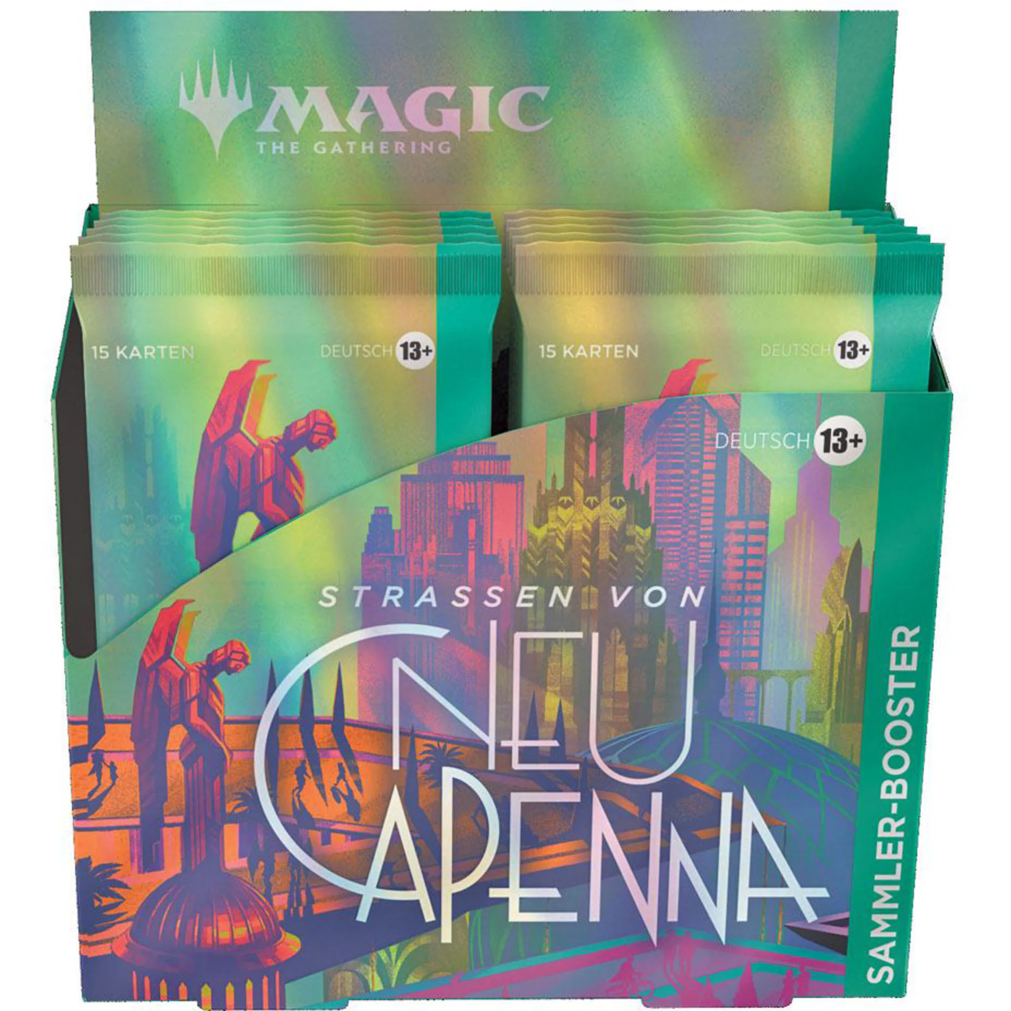 Wizards of the Coast Sammelkarten Magic: The Gathering - Straßen von Neu-Capenna Sammler Booster Display deutsch