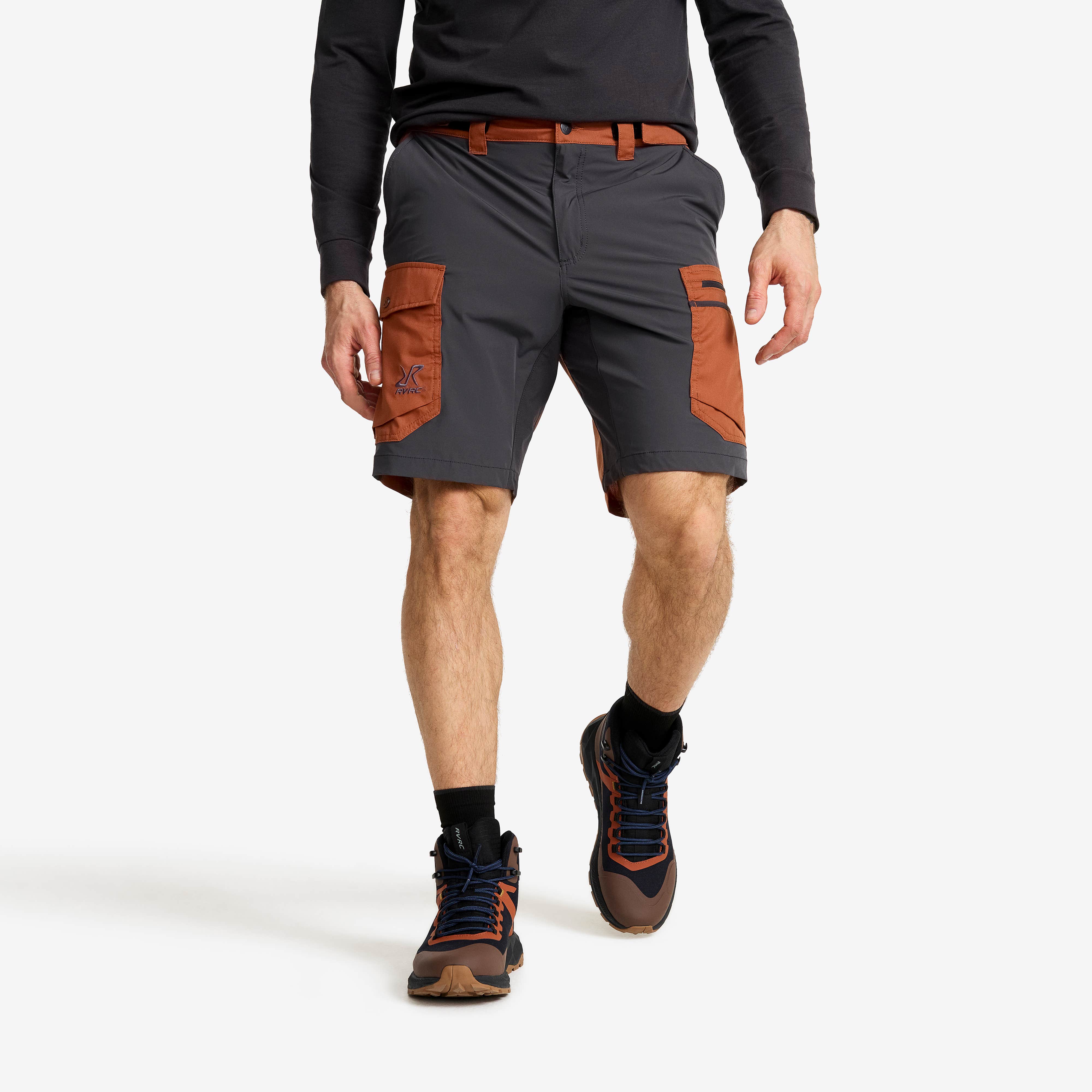 Rambler Lightweight Pro Shorts Herre Dusty Orange/Anthracite