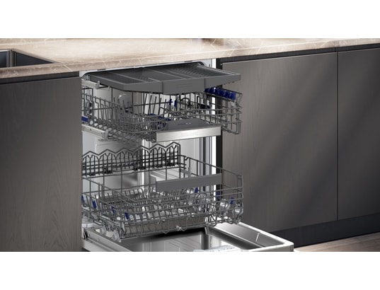 SIEMENS - Lave vaisselle tout integrable 60 cm SN95EX12CE, IQ500, Porte à glissières,