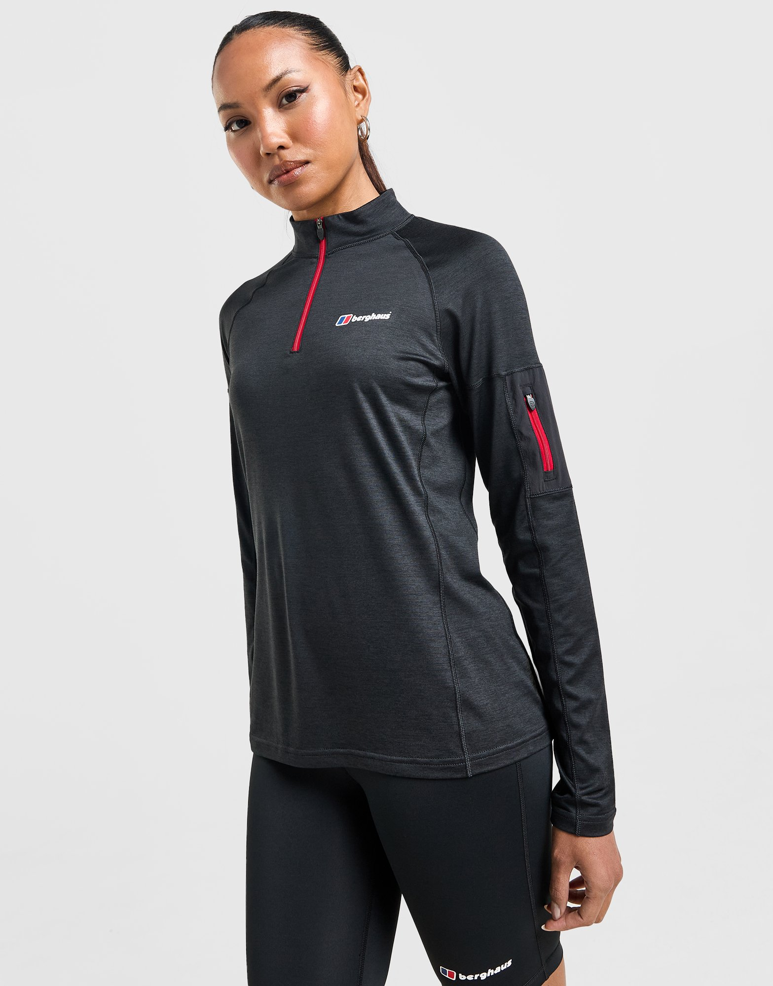 Berghaus Haut Zippé Pochek Femme