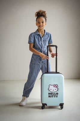 Hello Kitty Trillekoffert, Voyage Vibes Rosa/lyseblå