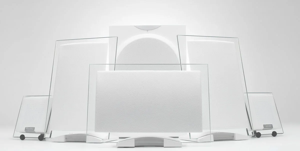 Waterfall Serio 5.1 Blanc Packs enceintes compactes