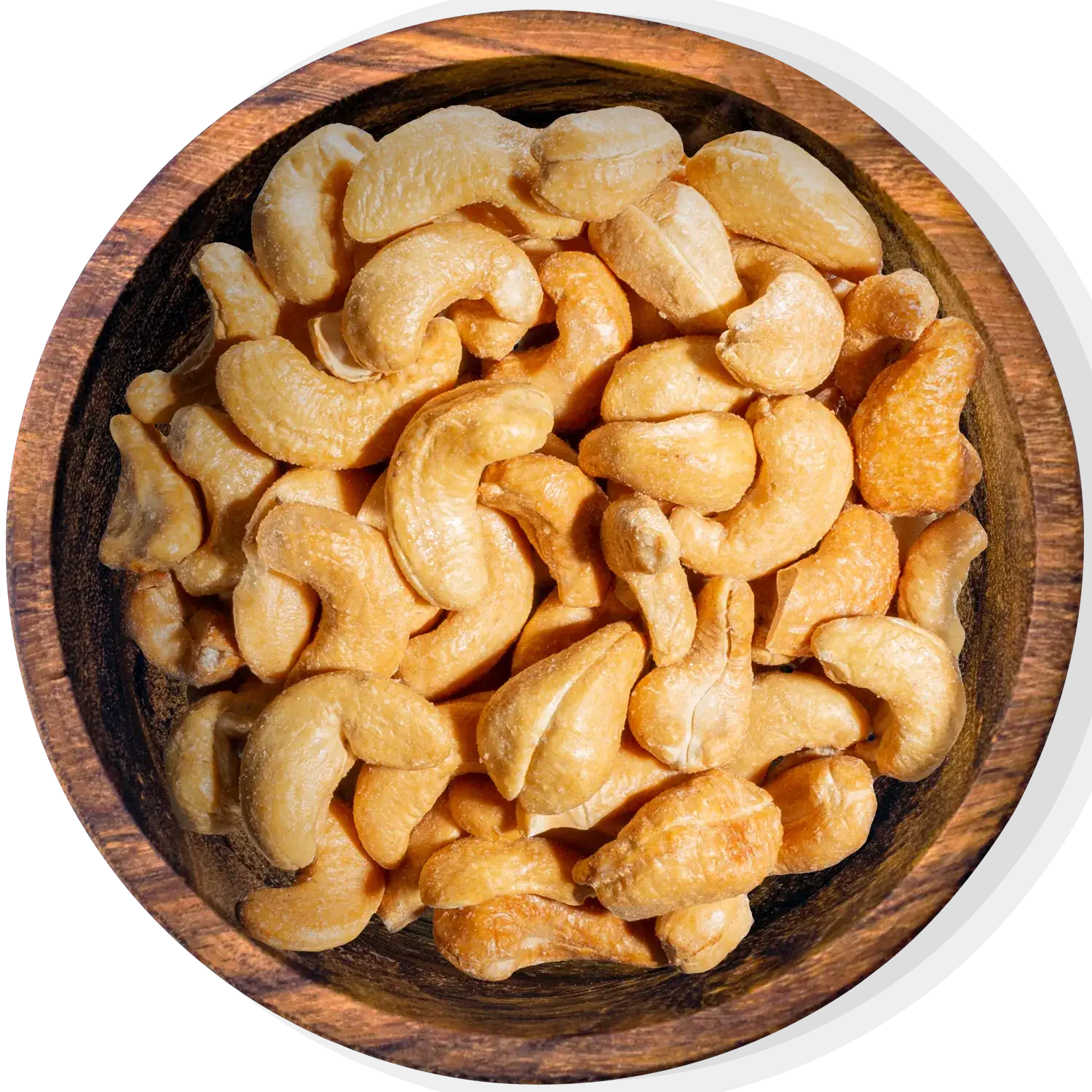 Cashewkerne, geröstet und gesalzen