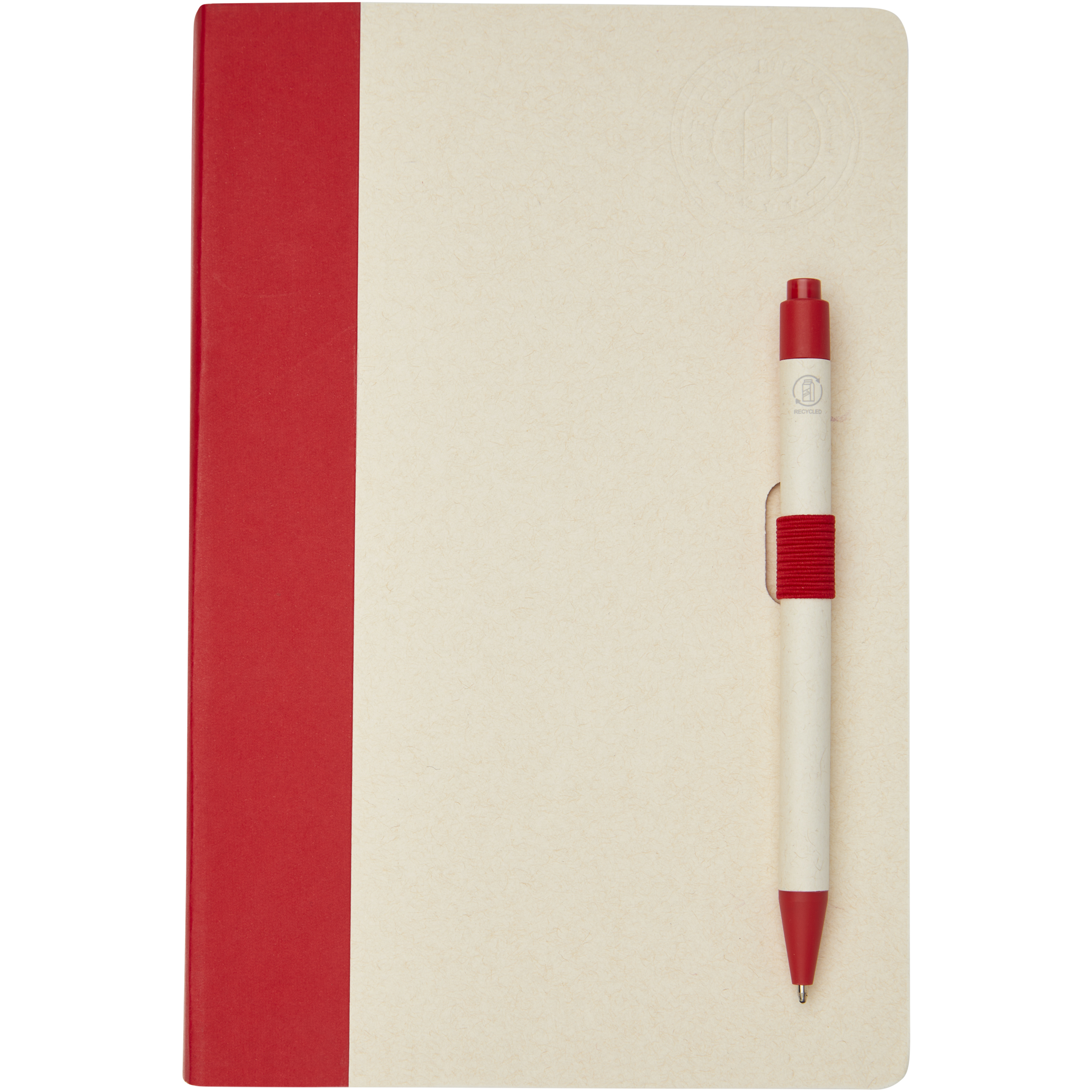 EgotierPro 107811 - Carnet et Stylo Écologique en Cartons de Lait Recyclés